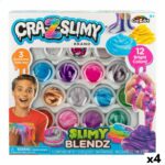 Παιχνίδι με Πλαστελίνη Cra-Z-Art Slimy Blendz (4 Μονάδες) Slime