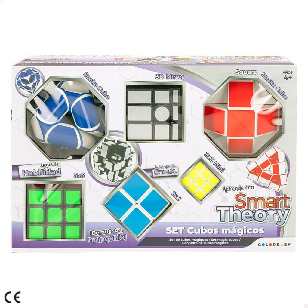 Κύβος του Rubik Colorbaby Smart Theory 6 Τεμάχια