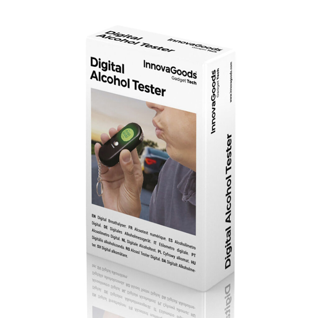 ψηφιακή συσκευή για αλκοτέστ InnovaGoods