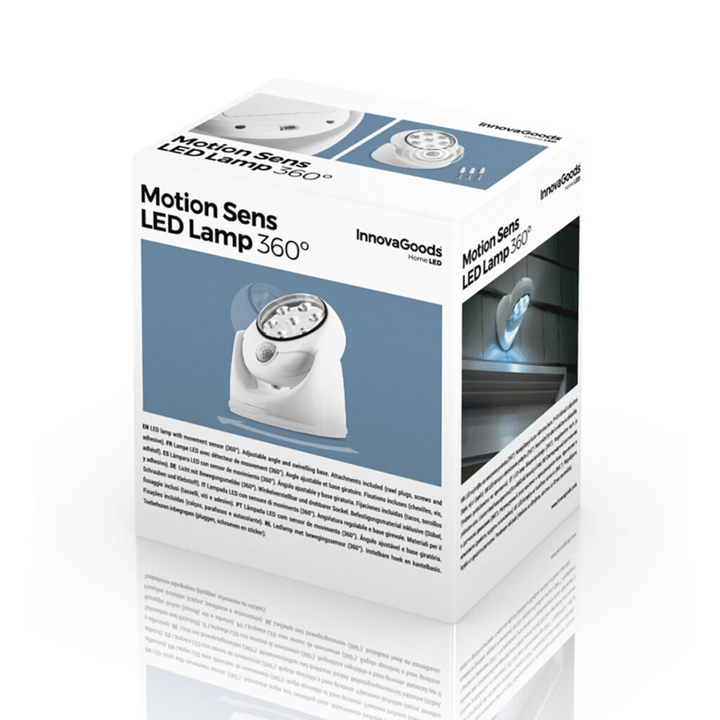 Λάμπα LED με Αισθητήρα Κίνησης InnovaGoods