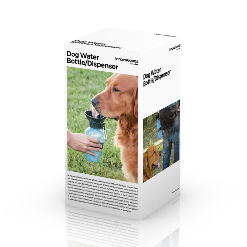 Μπουκάλι Ποτίστρα Νερού για Σκύλους InnovaGoods