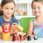 Ξύλινο Matryoshka με Εικόνες από Ζώα Funimals InnovaGoods 11 Τεμάχια