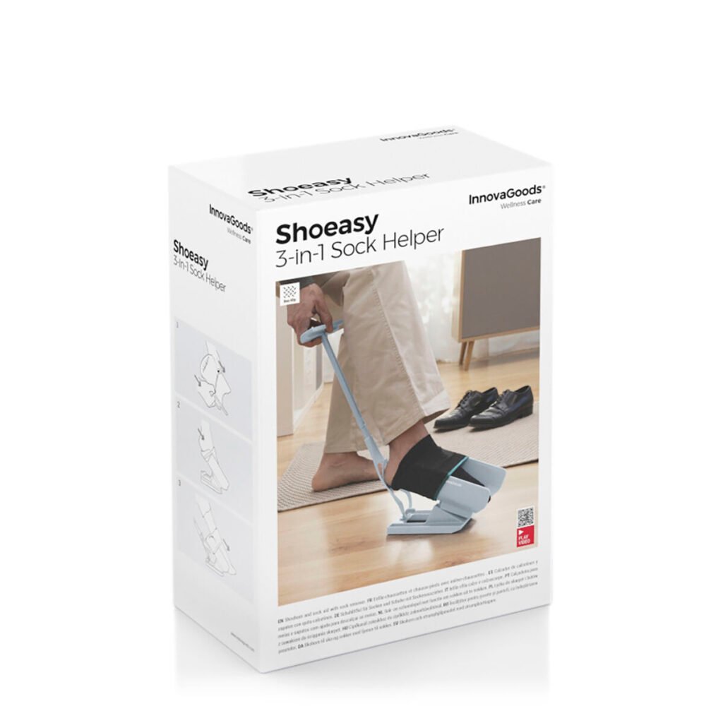Κέρατο Παπουτσιών για Κάλτσες και Παπούτσια με Ααφερέτη Κάλτσας Shoeasy InnovaGoods
