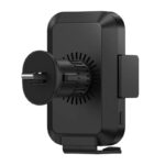 Car holder Baseus Halo with 15W inductive charger (black)