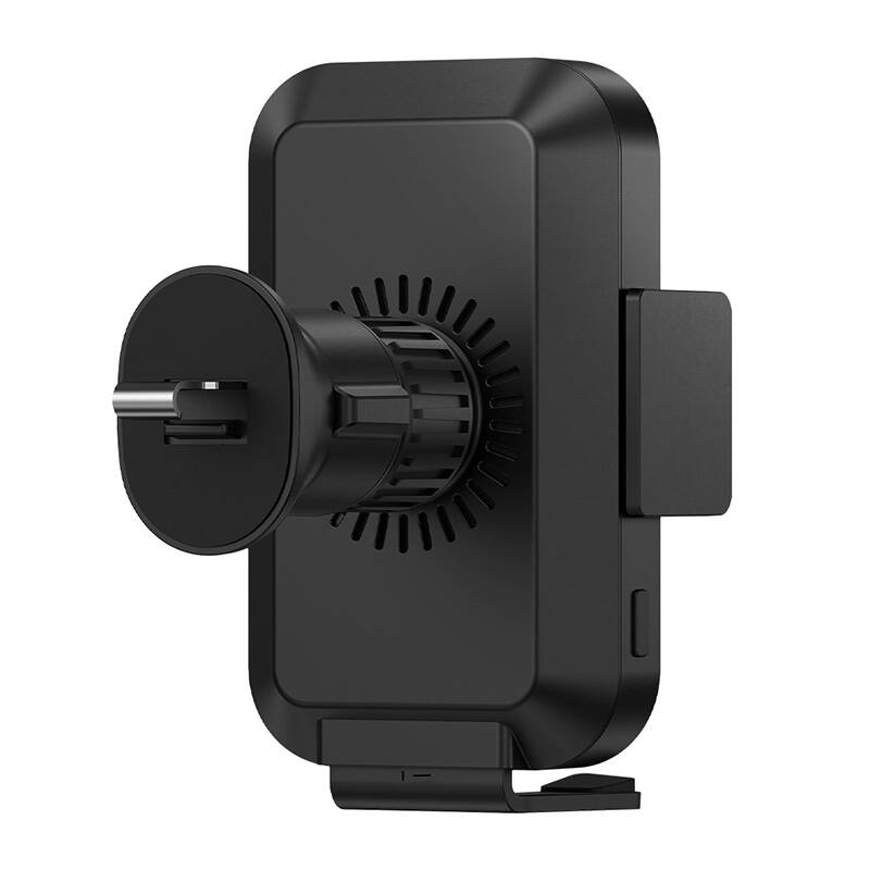 Car holder Baseus Halo with 15W inductive charger (black)