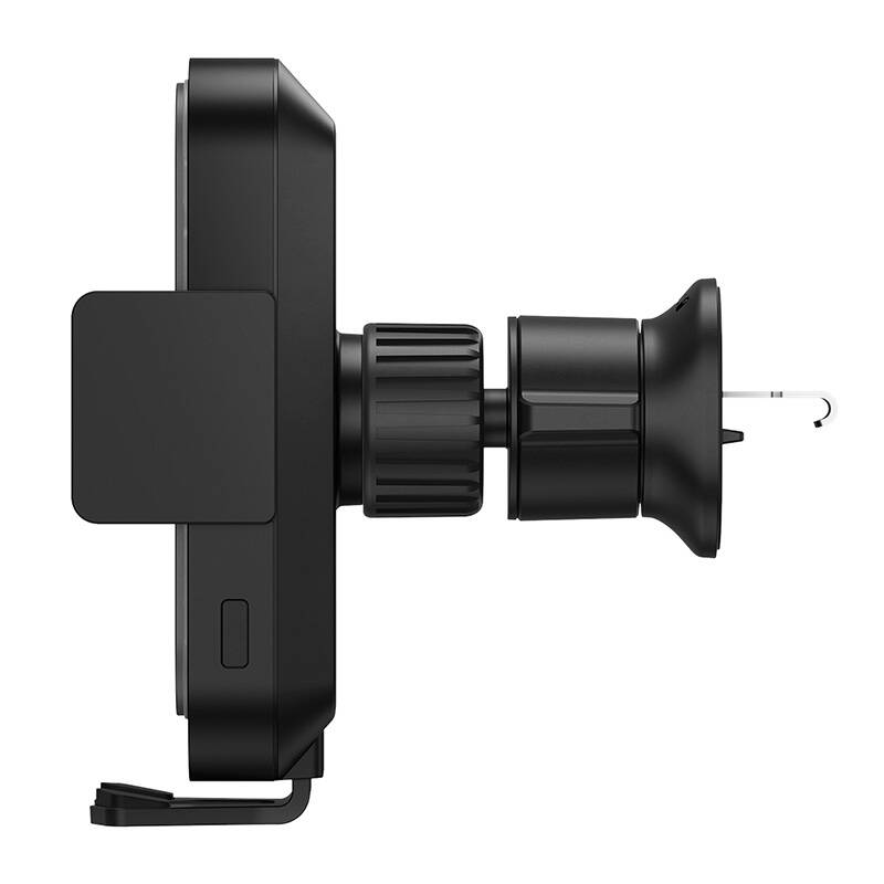 Car holder Baseus Halo with 15W inductive charger (black)