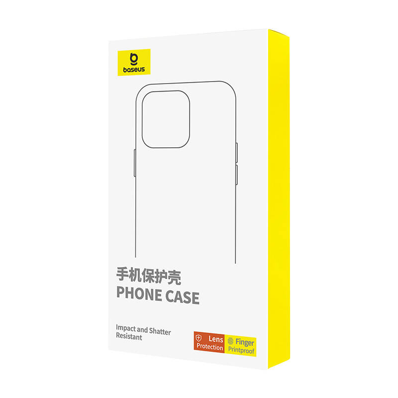 Baseus Θήκη για iPhone 15 Plus και Προστατευτικό Οθόνης Tempered Glass (Διαφανές)