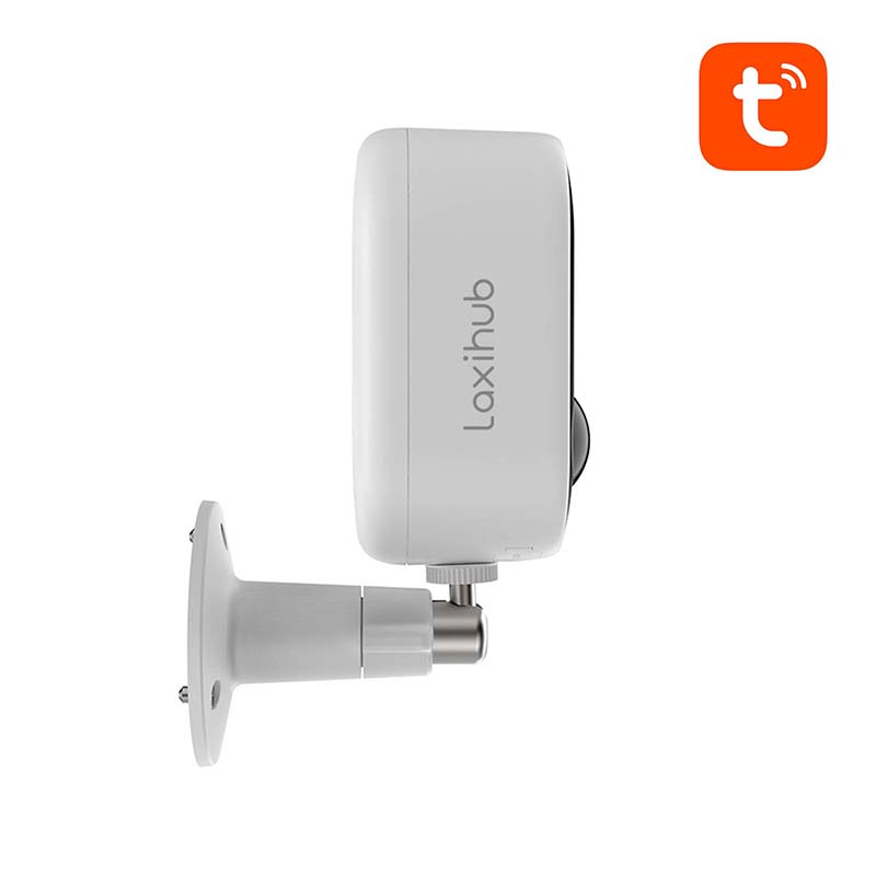 Laxihub Ασύρματη Κάμερα Εξωτερικής Παρακολούθησης IP W1-TY WiFi 1080p Tuya (Λευκό)