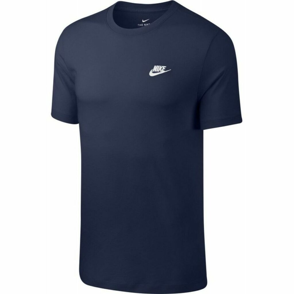 Ανδρική Μπλούζα με Κοντό Μανίκι Nike AR4997-410 Navy