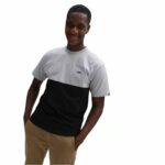 Ανδρική Μπλούζα με Κοντό Μανίκι Vans Colorblock Μαύρο Γκρι