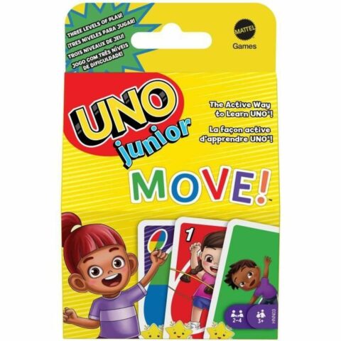 Επιτραπέζιο Παιχνίδι Mattel Uno Junior Move!