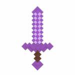 Παιχνίδι Σπαθί Minecraft Μωβ