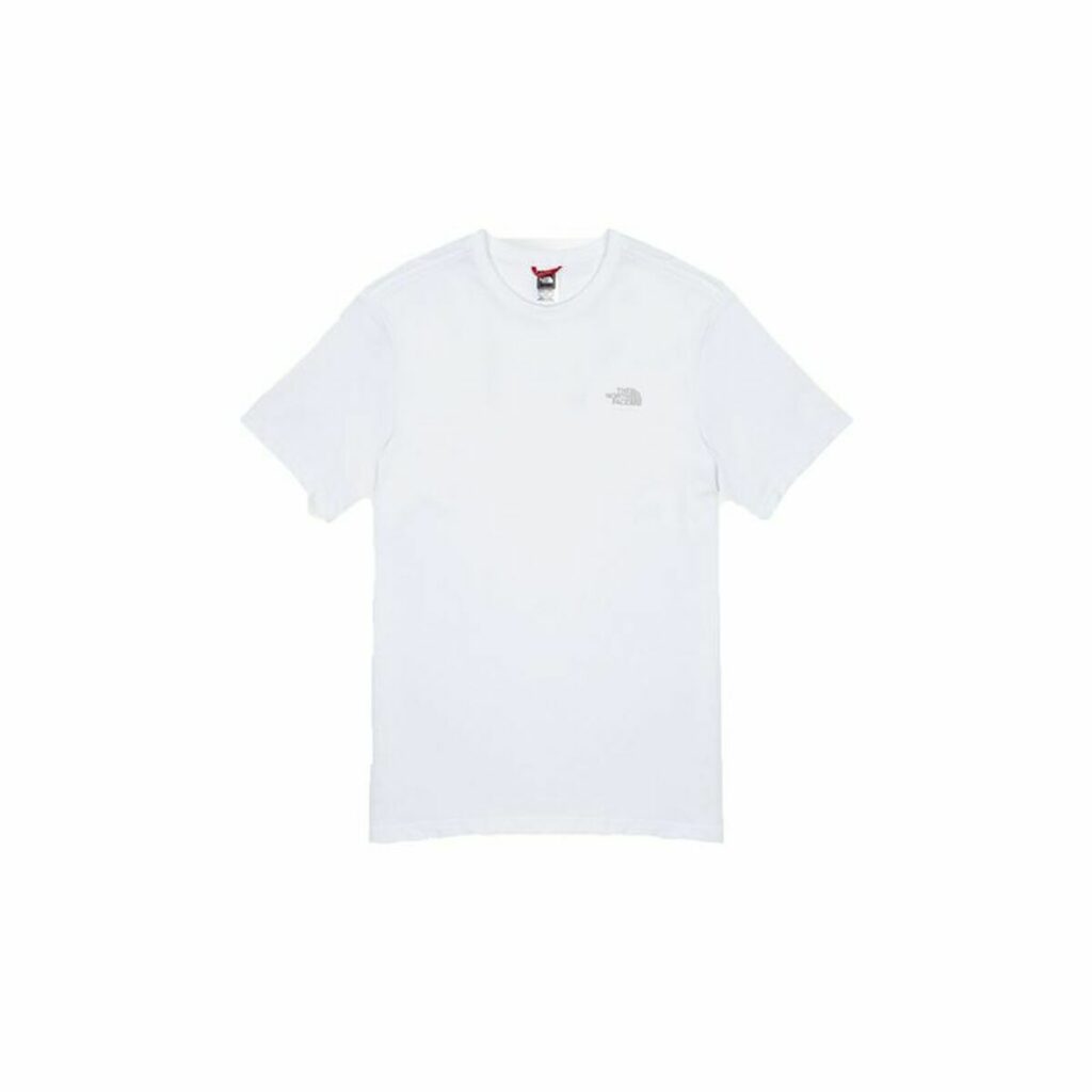 Ανδρική Μπλούζα με Κοντό Μανίκι The North Face Premium Λευκό Άντρες
