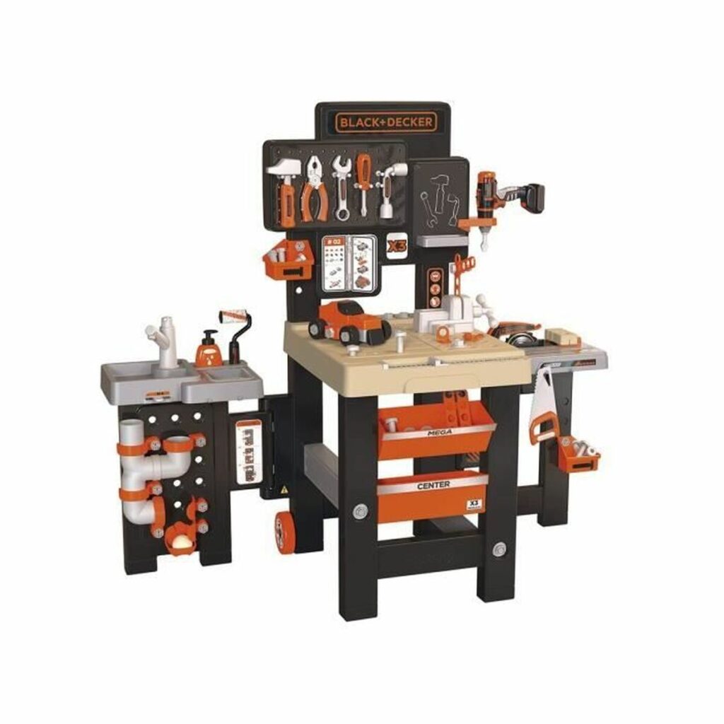 Σετ από εργαλεία για παιδιά Smoby Black + Decker