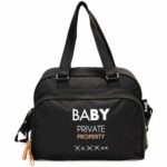 Τσάντα Αλλαγής Πάνας Baby on Board Simply Μαύρο Καινοτόμη και λειτουργική