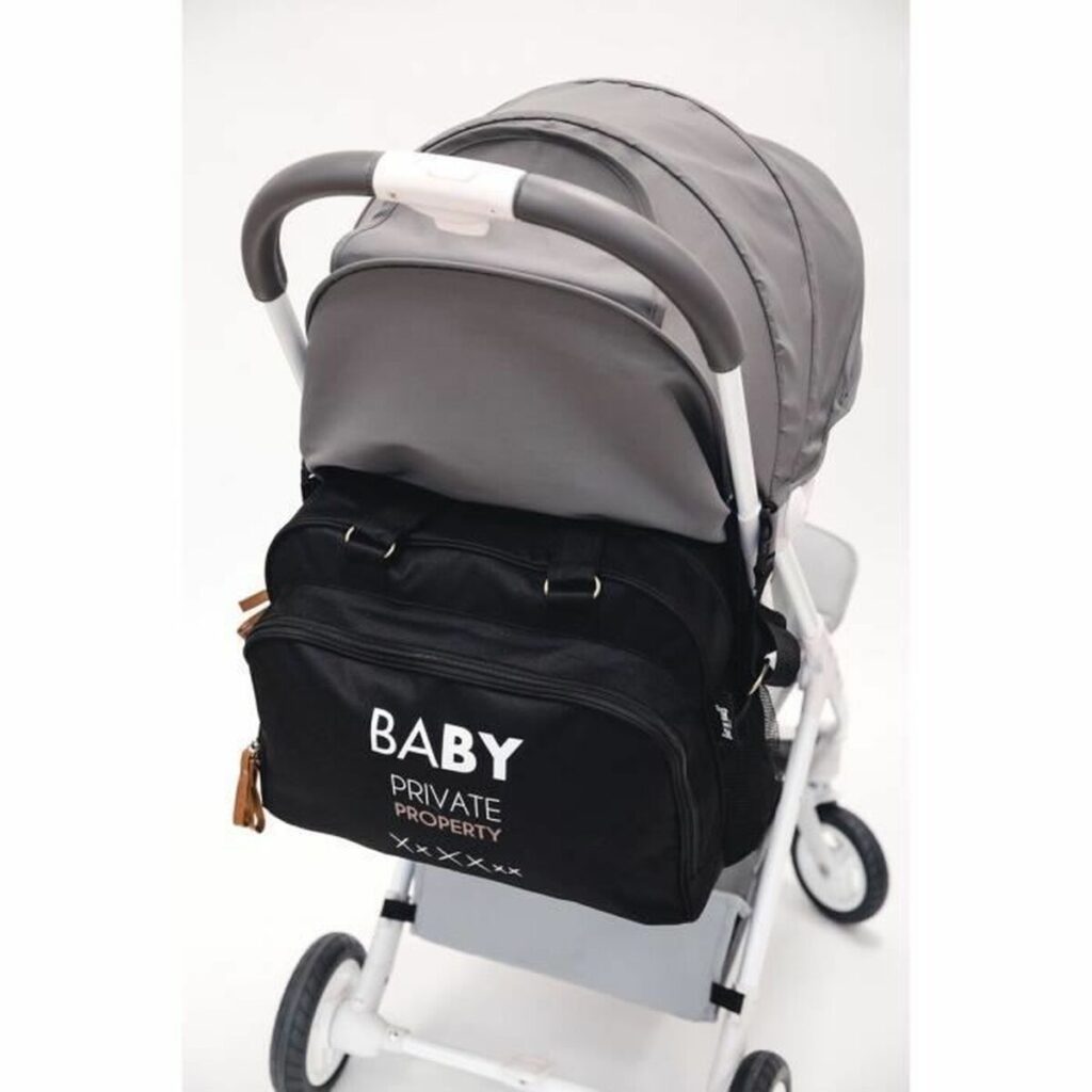 Τσάντα Αλλαγής Πάνας Baby on Board Simply Μαύρο Καινοτόμη και λειτουργική