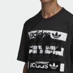 Ανδρική Μπλούζα με Κοντό Μανίκι Adidas R.Y.V. Message Μαύρο