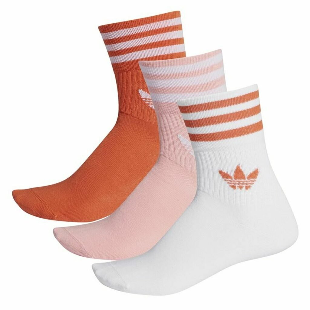 Αθλητικές Κάλτσες Adidas Originals Mid Cut 3 Μονάδες