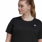 Γυναικεία Μπλούζα με Κοντό Μανίκι Adidas Aeroready Designed 2 Move Μαύρο