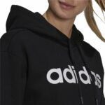 Γυναικείο Φούτερ με Κουκούλα Adidas  Essentials Oversize  Μαύρο