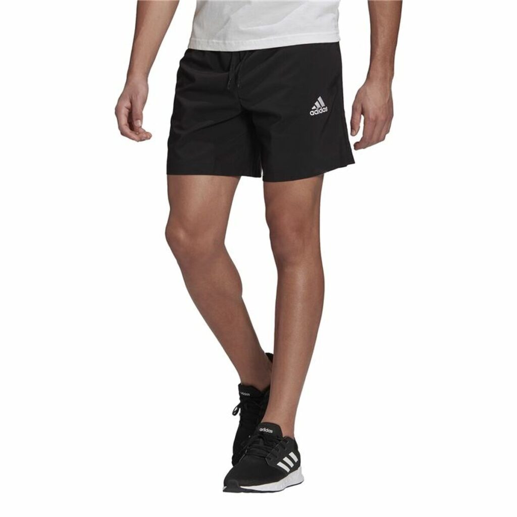Ανδρικά Αθλητικά Σορτς Adidas Aeroready Essentials Chelsea Μαύρο