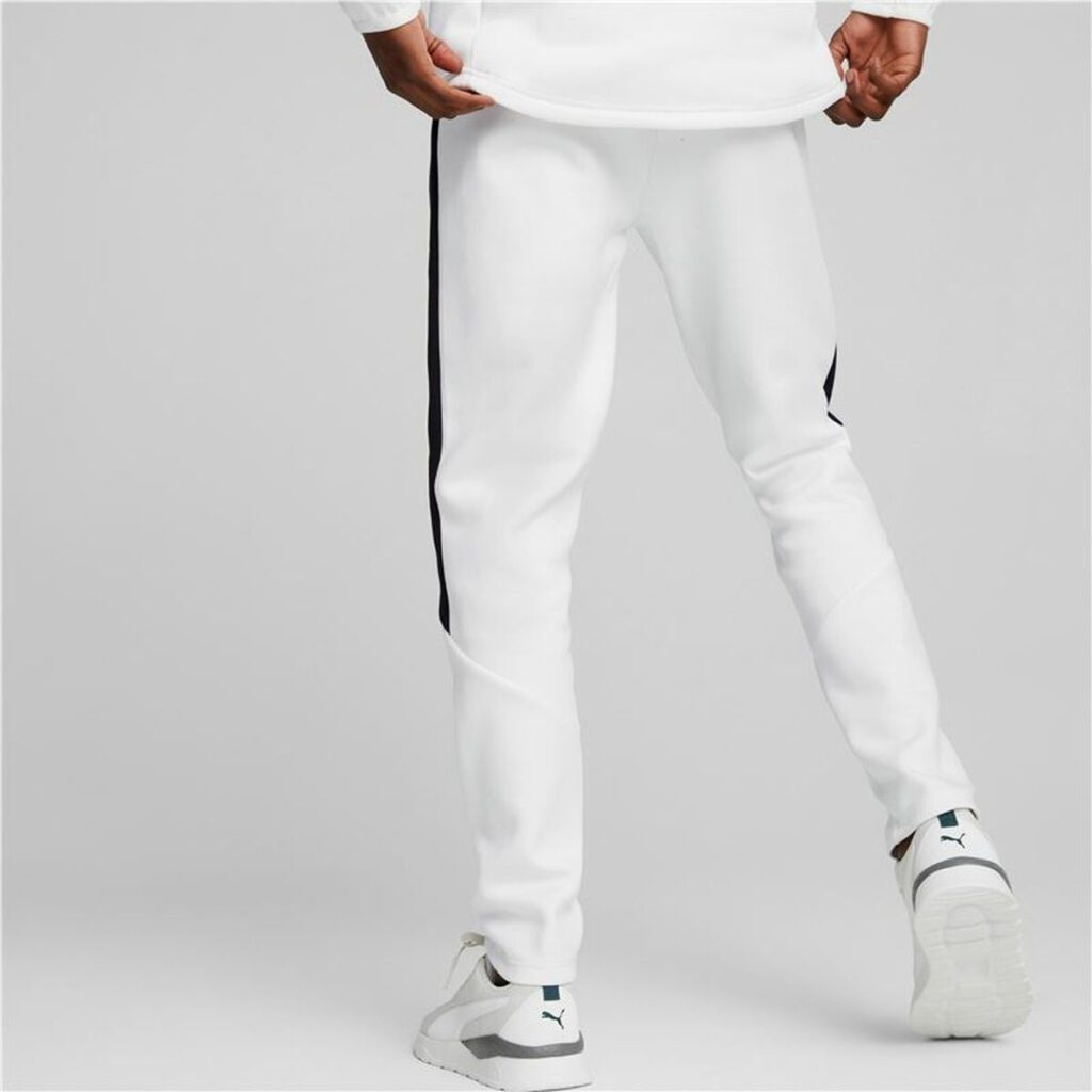 Μακρύ Αθλητικό Παντελόνι  Puma Λευκό Άντρες