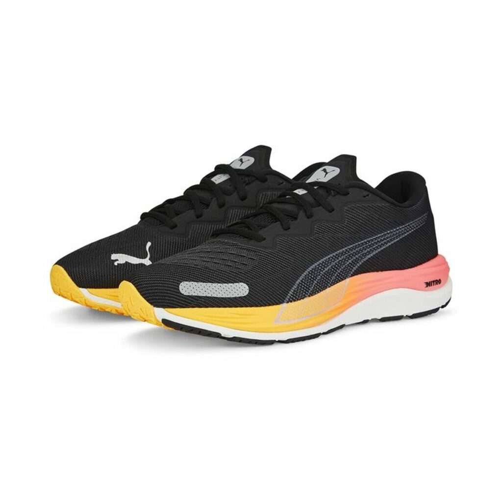 Παπούτσια για Tρέξιμο για Ενήλικες Puma Velocity Nitro 2 Μαύρο
