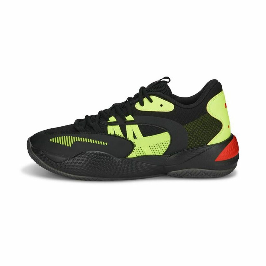 Παπούτσια Μπάσκετ για Ενήλικες Puma Court Rider 2.0 Glow Stick Κίτρινο Μαύρο