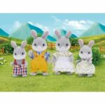 Σετ Κούκλες Sylvanian Families Family Gray Rabbit