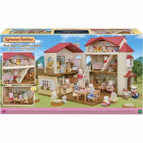 Playset Sylvanian Families Red Roof Country Home Σπίτι-Μινιατούρα Κουνέλι