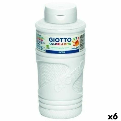 Ζωγραφική με τα Δάχτυλα Giotto Λευκό 750 ml (x6)
