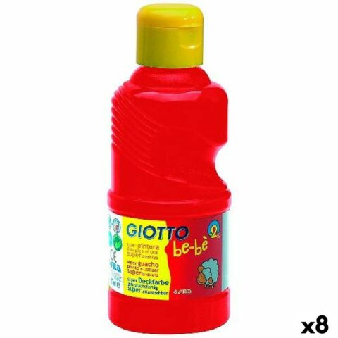 Τέμπερα Giotto   Κόκκινο 250 ml (8 Μονάδες)