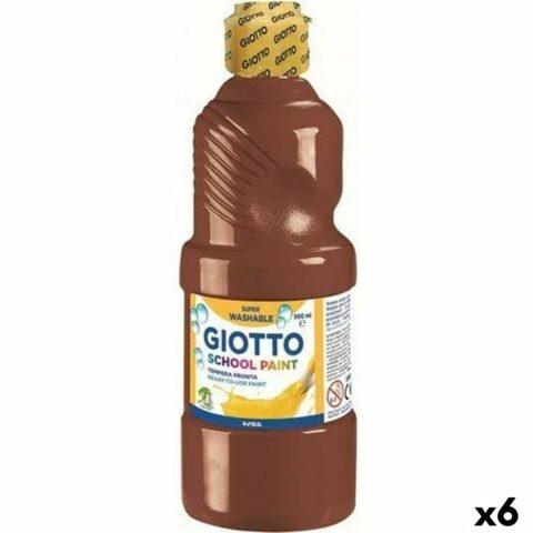 Τέμπερα Giotto   Καφέ 500 ml (x6)