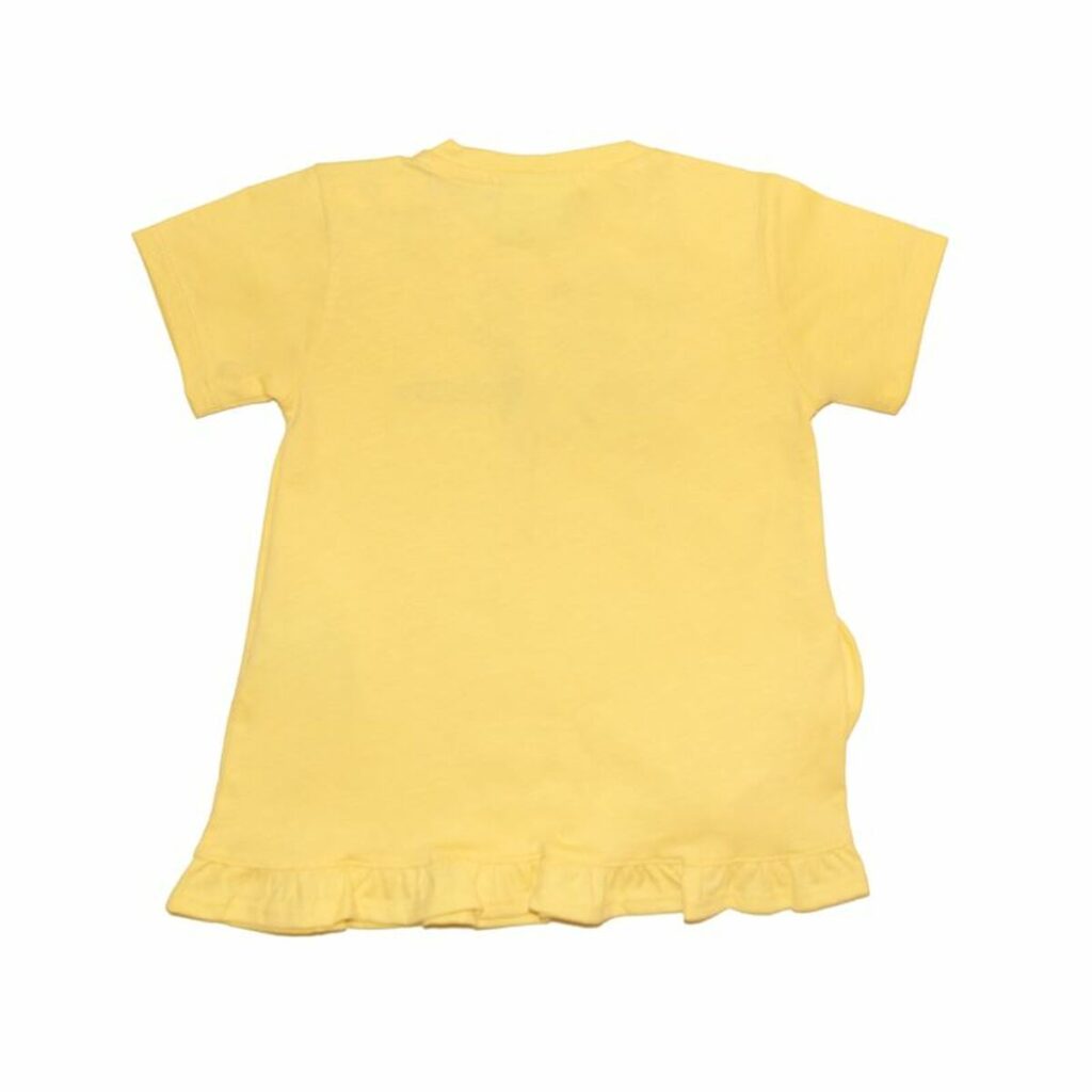 Παιδικό Μπλούζα με Κοντό Μανίκι Champion Κίτρινο