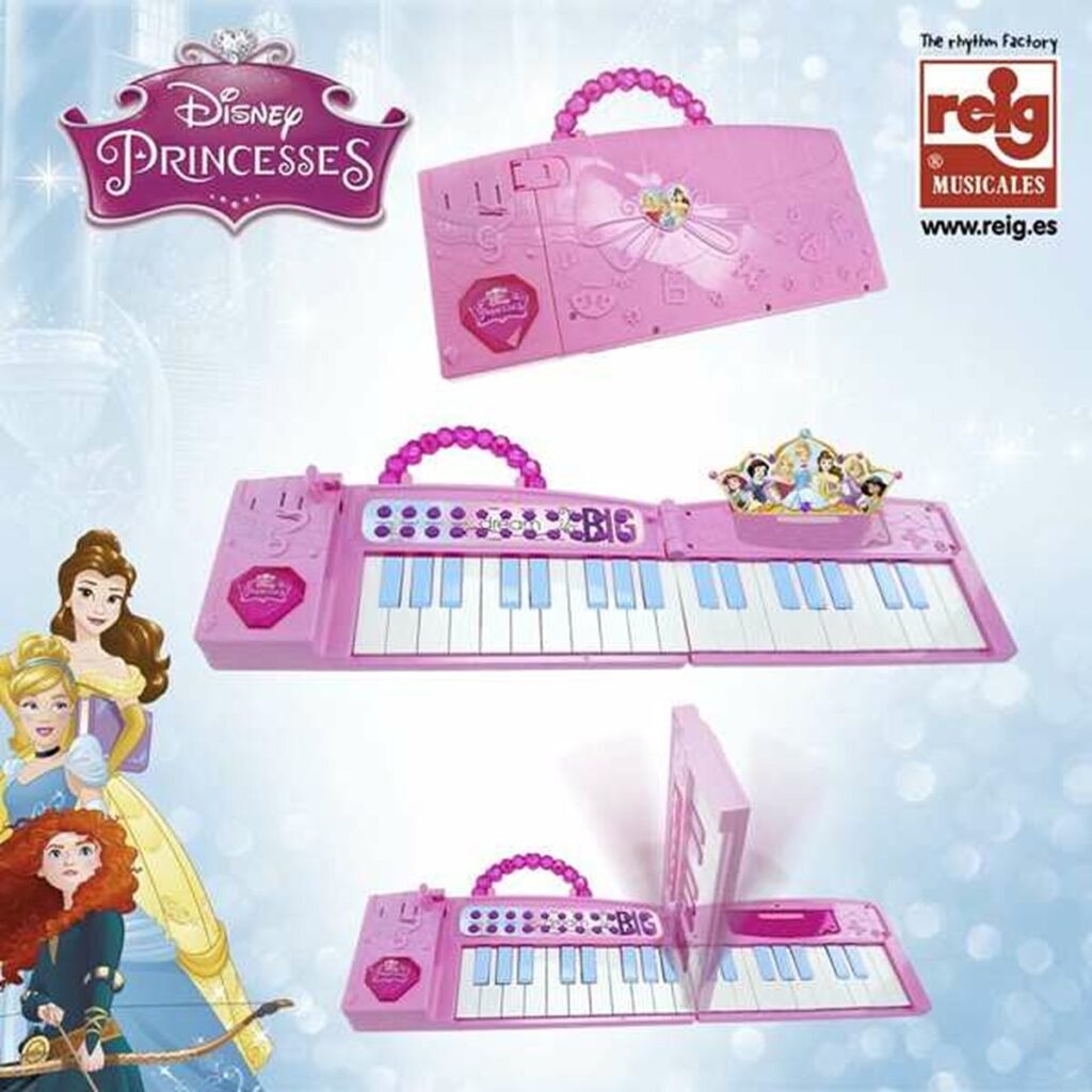 Παιχνίδι πιάνου Disney Princess Ηλεκτρονικό Εύκαμπτο Ροζ