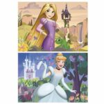 Σετ 2 Παζλ Disney Princess Cinderella and Rapunzel 48 Τεμάχια