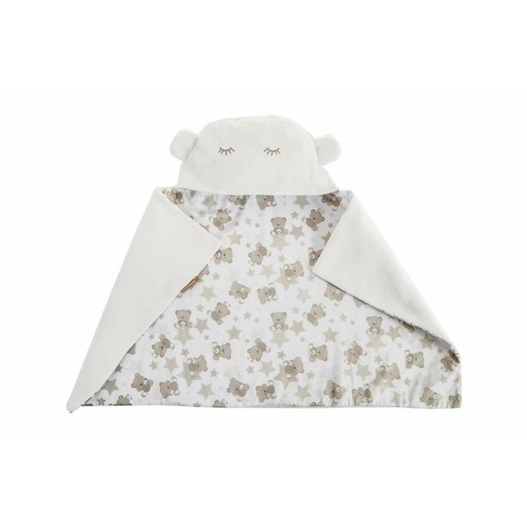 Κουβέρτα για Mωρό Αναστρέψιμη Με κουκούλα 90 x 66 cm osos
