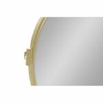 Τοίχο καθρέφτη DKD Home Decor Χρυσό Μέταλλο (118 x 3 x 46 cm)