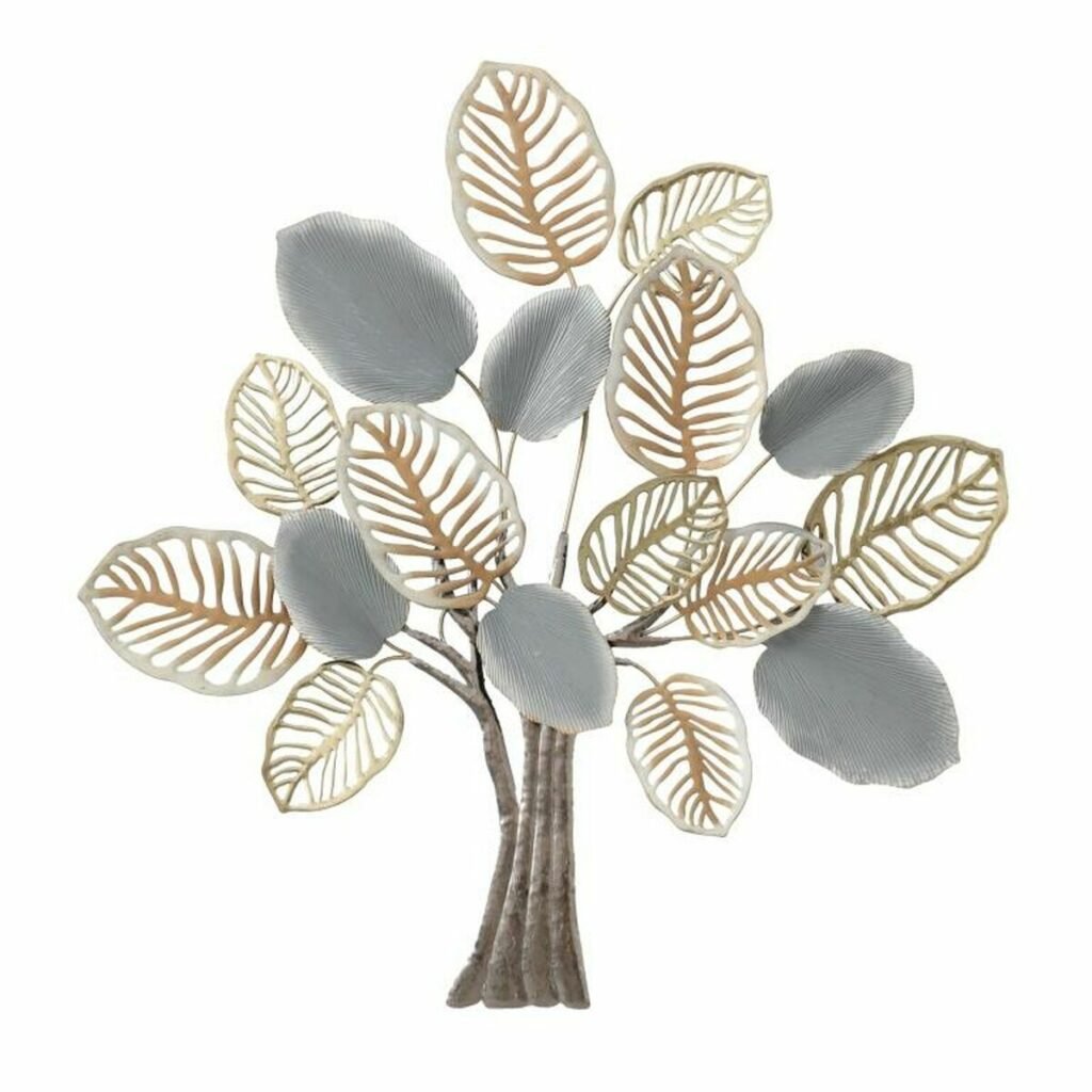 Διακόσμηση τοίχων DKD Home Decor Δέντρο Μέταλλο Πολύχρωμο Σύγχρονη (96 x 7