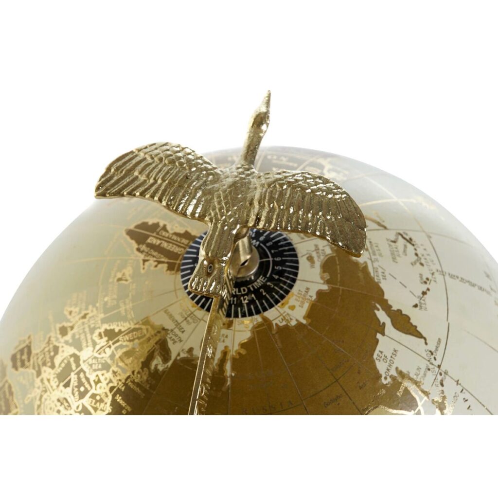 Υδρόγειος Σφαίρα Home ESPRIT Χρυσό 20 x 20 x 30 cm