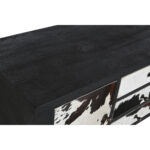 Console Home ESPRIT Δέρμα Ξύλο από Μάνγκο 135 x 40 x 94 cm