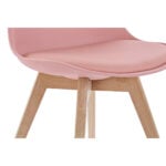 Καρέκλα Home ESPRIT Ροζ Φυσικό 48 x 55 x 82 cm