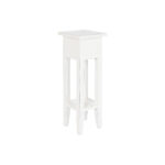 Βοηθητικό Τραπέζι Home ESPRIT Λευκό Ξύλο 25 x 25 x 67 cm