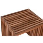 Σετ με 3 τραπέζια Home ESPRIT Φυσικό Ξύλο Τικ 40 x 40 x 40 cm