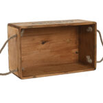 Κουτιά αποθήκευσης Home ESPRIT Genuine Φυσικό ξύλο ελάτου 38 x 24 x 20 cm 3 Τεμάχια