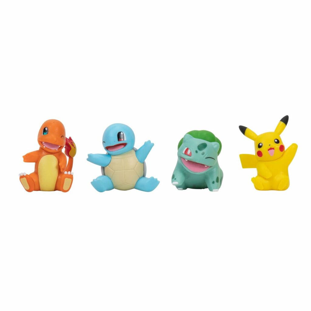 Εικόνες Pokémon Kanto 5 cm 4 Τεμάχια