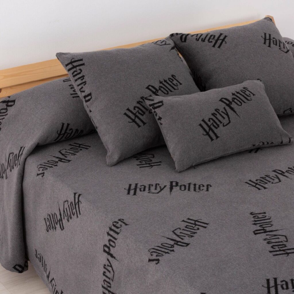 Κάλυψη μαξιλαριού Harry Potter Γκρι 30 x 50 cm