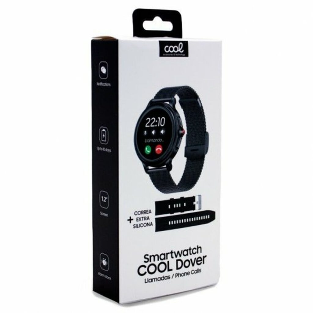 Smartwatch Cool Dover Μαύρο