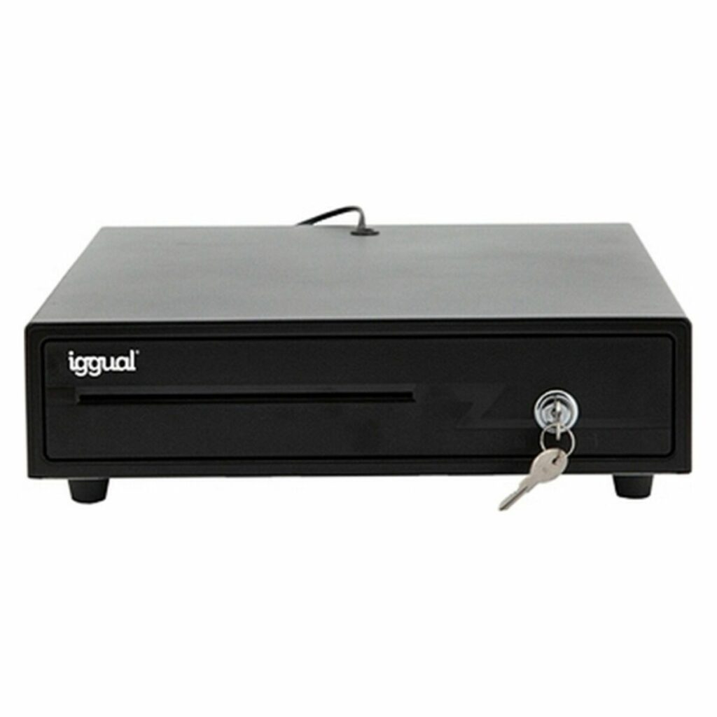 Κουτί Συρτάρι iggual IRON-10 Μαύρο