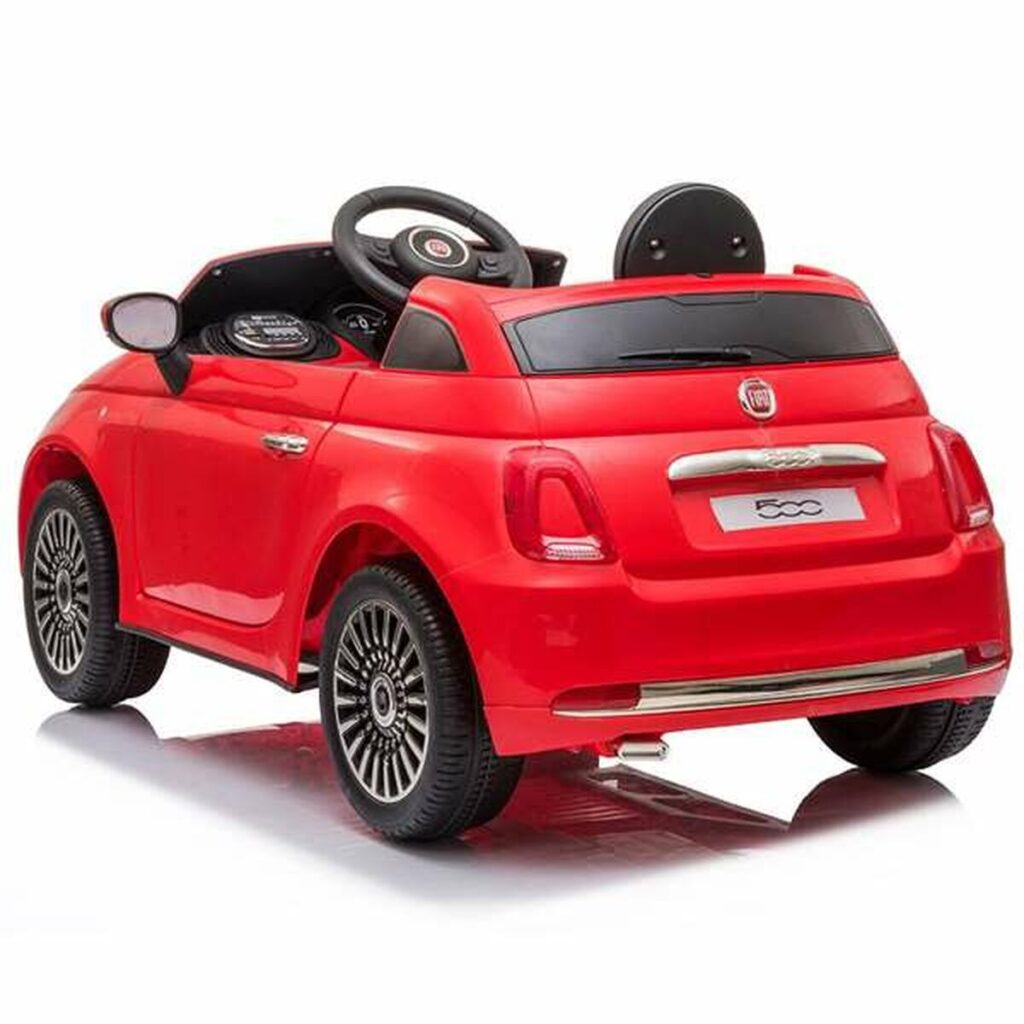 Ηλεκτρικό Αυτοκίνητο για Παιδιά Fiat 500 Κόκκινο Με τηλεχειριστήριο MP3 30 W 6 V 113 x 67